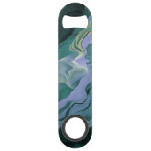 ブルータービュランスアクリル抽象芸術アート スピード栓抜き (裏面)