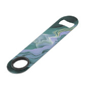 ブルータービュランスアクリル抽象芸術アート スピード栓抜き (裏面アングル)