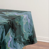 ブルータービュランスアクリル抽象芸術アート テーブルクロス (インサイチュ)