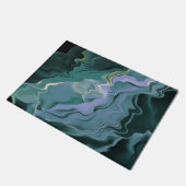 ブルータービュランスアクリル抽象芸術アート ドアマット (アングル)