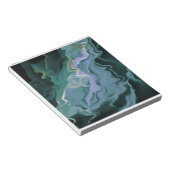 ブルータービュランスアクリル抽象芸術アート ノートパッド (アングル)