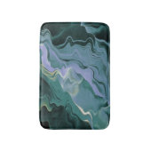 ブルータービュランスアクリル抽象芸術アート バスマット (正面縦)