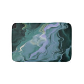 ブルータービュランスアクリル抽象芸術アート バスマット (正面)