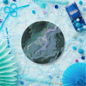 ブルータービュランスアクリル抽象芸術アート ペーパープレート (パーティー)