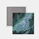 ブルータービュランスアクリル抽象芸術アート マグネット (正面/裏面)