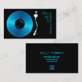 ブルーターンテーブルdj名刺 名刺 (正面/裏面)