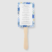 ブルータ地中海のイルの式結婚プログラム ハンドファン (裏面)