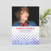 ブルーダイアモンズフォト招待状 招待状 (スタンド正面)