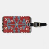 ブルーダイアモンドアローコンヤII 19世紀正統 ラゲッジタグ (正面横)