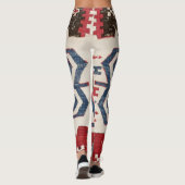 ブルーダイヤモンドアローコンヤ// 19世紀 レギンス (裏面)