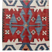 ブルーダイヤモンドアロー紺屋IIレッドカウボーイ  シャワーカーテン (正面)