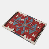 ブルーダイヤモンドアロー紺屋IIレッドカウボーイ  ドアマット (アングル)