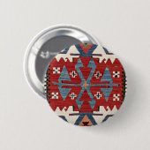 ブルーダイヤモンドアロー紺屋II 19世紀オーセンティック 缶バッジ (正面&裏面)