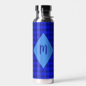 ブルーダイヤモンドイニシャルウォーターボトル ウォーターボトル (左面)