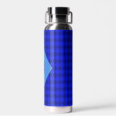 ブルーダイヤモンドイニシャルウォーターボトル ウォーターボトル (背面)