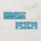 ブルーダイヤモンドカーテン スキニー名刺 (正面/裏面)