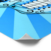 ブルーダイヤモンドシュガースカル ポスター (角)