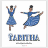 ブルーダイヤモンドダンサー#1 シール (シート)