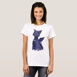 ブルーダイヤモンドドラゴンアート Tシャツ