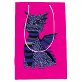 ブルーダイヤモンドドラゴン ミディアムペーパーバッグ (正面)