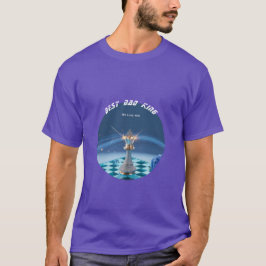 ブルーダイヤモンドメタリックキングチェス 父の日  Tシャツ
