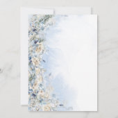 ブルーダイヤモンド クイーン エクスクルーシブ キンセアニエラ 招待状 (裏面)