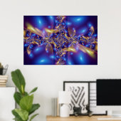 ブルーダイヤモンド ポスター (ホームオフィス)