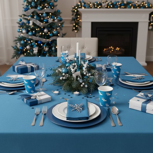 ブルーダシュントをテーマにしたクリスマスパーティー 紙コップ