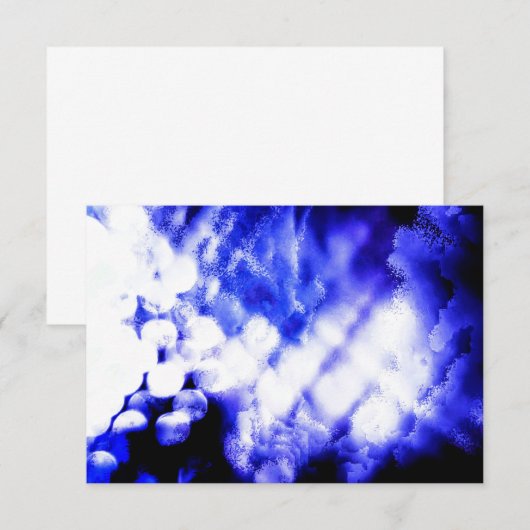 ブルーダズルプリント (正面/裏面)