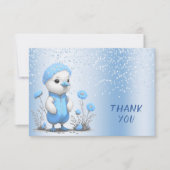 ブルーダックサンキューカード サンキューカード (正面)