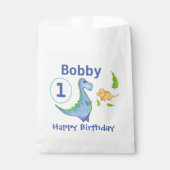 ブルーダノボーイズバースデーパーティーの名前&年齢 フェイバーバッグ (正面)