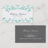 ブルーダマエレガントスクの名刺 – Groon 名刺 (正面/裏面)