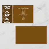 ブルーダマスクの名刺 名刺 (正面/裏面)