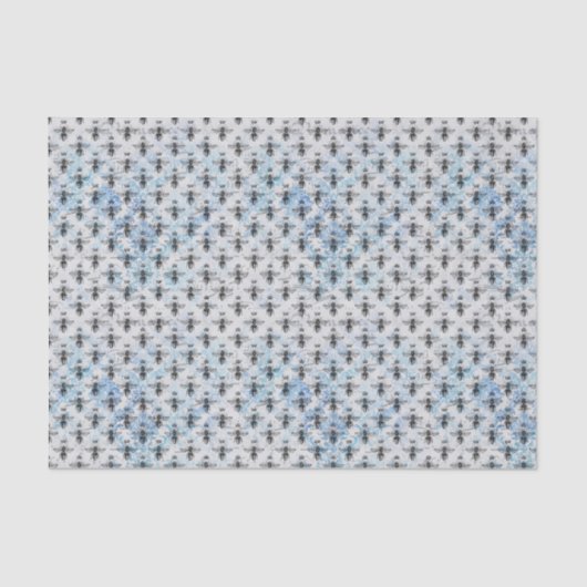 ブルーダマスククイーンビー 薄葉紙 (正面)