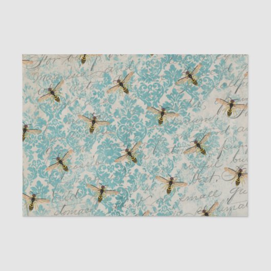 ブルーダマスクビーヴィンテージ 薄葉紙 (正面)