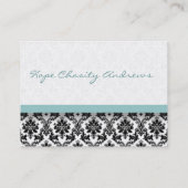 ブルーダマスクフローラ- 名刺 (裏面)