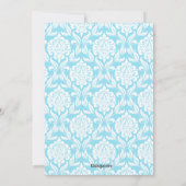 ブルーダマスクボーイズコミュニオン招待状 招待状 (裏面)