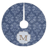 ブルーダマスクレースモノグラムイニシャルツリースカート ブラッシュドポリエステルツリースカート (正面)