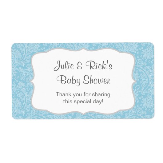 ブルーダマスク水ボトルカスタマイズの願い！ ラベル (正面)