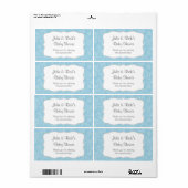 ブルーダマスク水ボトルカスタマイズの願い！ ラベル (フルシート)