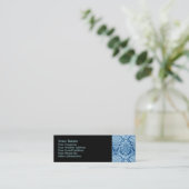 ブルーダマスク スキニー名刺 (スタンド正面)