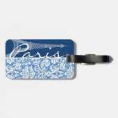 ブルーダマスク;パリ ラゲッジタグ (裏面横)