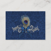 ブルーダマスコウェディングエンクロージャカード エンクロージャーカード (裏面)