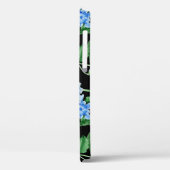 ブルーダリアオンブラック Case-Mate iPhoneケース (裏面 / 左)