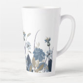 ブルーダリアスコーンフラワー カフェラテマグ (右)