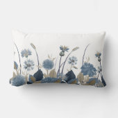 ブルーダリアスコーンフラワー ランバークッション (正面)