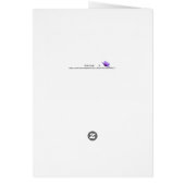 ブルーダリア妻の記念日カード (裏面)