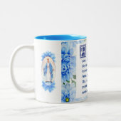 ブルーダリア |アヴェマリアラテン |ヴァージン ツートーンマグカップ (左)