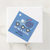 ブルーダンプトラックハートバレンティンギフトラベル フェイバータグ (インサイチュ)