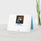 ブルーダンボラット誕生日カード カード (裏面)